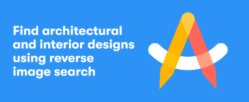 Find architectural and interior designs with reverse image search