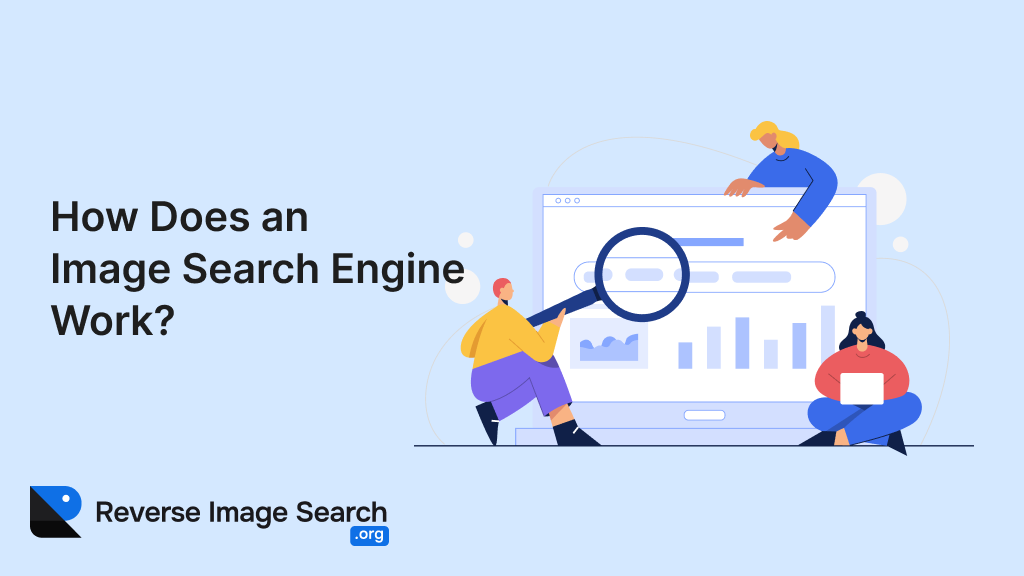 How does an image search engine work